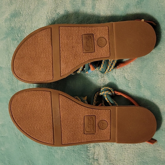 CIRCUS SAM EDELMAN MULTICOLOR SANDALS 👡 - Picture 8 of 8